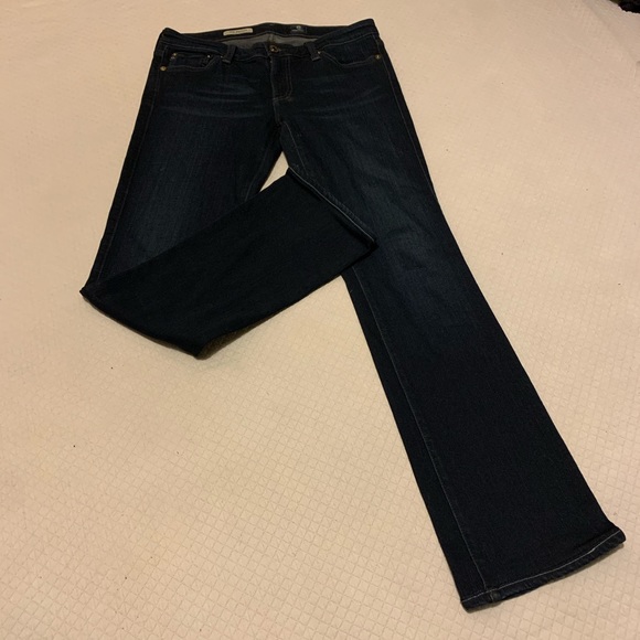 Ag Adriano Goldschmied Denim - AG Jeans The Ballad size 28 dark wash slim bootcut